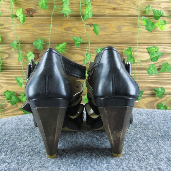 Calvin Klein Women's Jessica Gladiator Black Synthetic Size 6M Gently Used 2025 - Picture 5 of 7